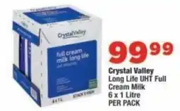 OK Foods Crystal Valley Long Life UHT Full Cream Milk offer