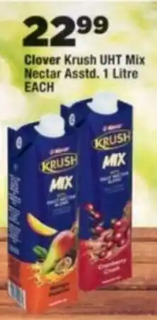 OK Foods Clover Krush UHT Mix Nectar offer