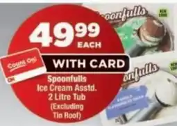 OK Foods Spoonfulls Ice Cream Assstd. offer
