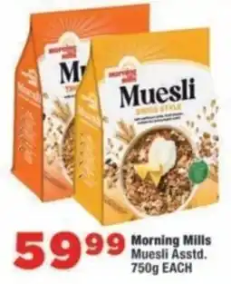 OK Foods Morning Mills Muesli Assorted offer