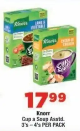 OK Foods Knorr Cup a Soup Assorted offer