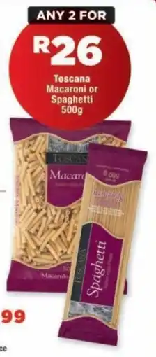 OK Foods Toscana Macaroni or Spaghetti offer