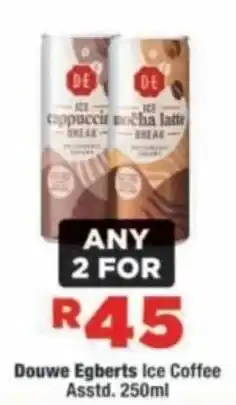 OK Foods Douwe Egberts Ice Coffee offer