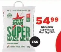 OK Foods White Star Super Maize Meal offer