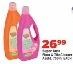 OK Foods Super Brite Floor & Tile Cleaner offer