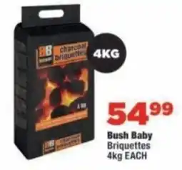 OK Foods Bush Baby Briquettes offer