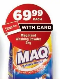OK Foods Maq Hand Washing Powder offer