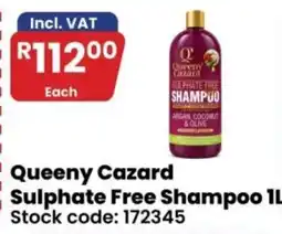 Africa Cash and Carry Queenycazard Sulphate Free Shampoo offer