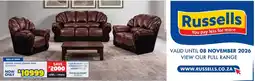 Russells Celeste 3 Piece Lounge Suite offer