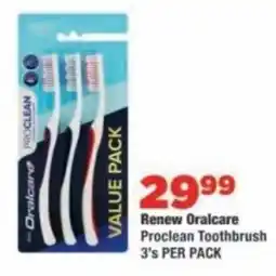OK Foods Renew Oralcare Proclean Toothbrush offer