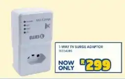 Russells ELUES 1-WAY TV SURGE ADAPTOR offer
