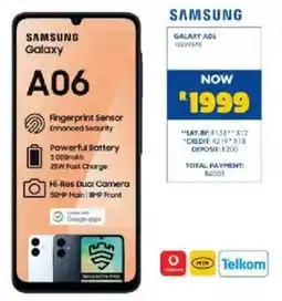 Russells SAMSUNG Galaxy A06 offer