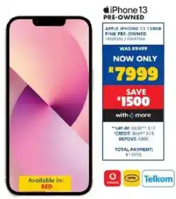 Russells iPhone 13 offer