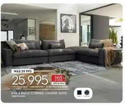 Rochester EVA 4 PIECE CORNER LOUNGE SUITE offer