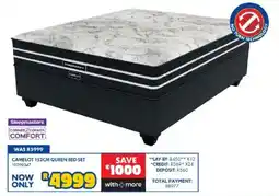 Russells Sleepmasters Camelot 152CM Queen Bed Set offer