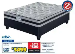 Russells edblo BERLIN 152CM QUEEN BED SET offer