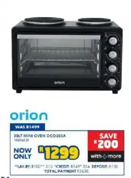 Russells Orion 30LT Mini Oven O-CO30SA offer