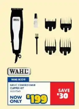 Russells Wahl Basic Cored Hair Clipper Kit offer