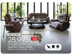 Rochester Hamilton 3 Piece Lounge Suite offer