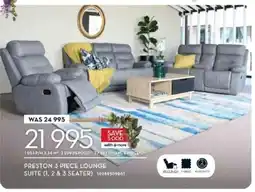 Rochester PRESTON 3 PIECE LOUNGE SUITE offer