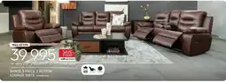 Rochester DANTE 3 PIECE 3 ACTION LOUNGE SUITE offer