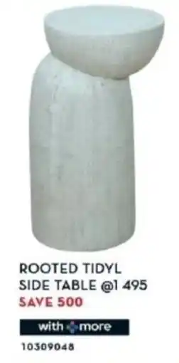 Rochester ROOTED TIDYL SIDE TABLE offer