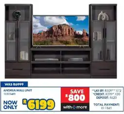Russells ANDREA WALL UNIT offer