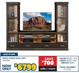 Russells KENYA 3 PIECE WALL UNIT offer