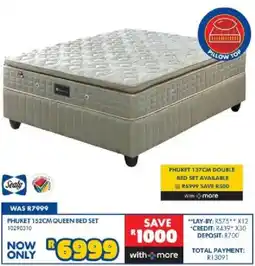 Russells Sealy Phuket 152CM Queen Bed Set offer