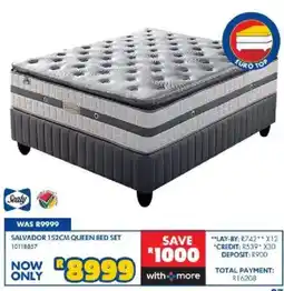 Russells Salvador 152CM Queen Bed Set offer