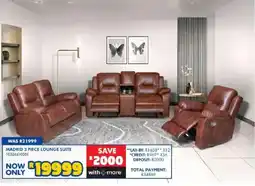 Russells MADRID 3 PIECE LOUNGE SUITE offer