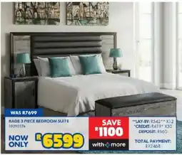 Russells KADE 3 PIECE BEDROOM SUITE offer