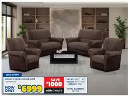 Russells MANDY 4 PIECE LOUNGE SUITE offer