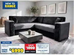 Russells Alpha Corner Lounge Suite offer