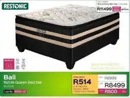 Sleepmasters Bali 152cm Queen Bed Set offer