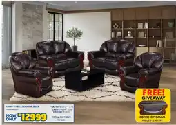 Russells FUMO 4 PIECE LOUNGE SUITE offer