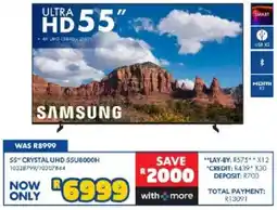 Russells 55" Crystal UHD 55U8000H offer