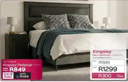 Sleepmasters Kingsley Black Headboard offer