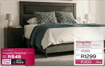 Kingsley Black Headboard