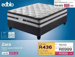 Sleepmasters Zara 152cm Queen Bed Set offer