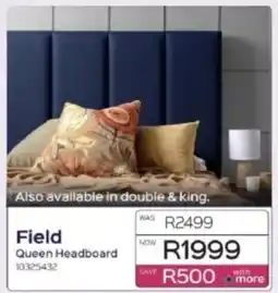 Sleepmasters Field Queen Headboard offer