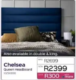 Sleepmasters Chelsea Queen Headboard offer