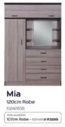 Sleepmasters Mia 120cm Robe offer