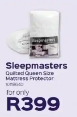 Sleepmasters Sleepmasters Quilted Queen Size Mattress Protector offer