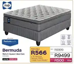 Sleepmasters Sealy Bermuda 152cm Queen Bed Set offer