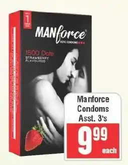 Frontline Manforce Condoms Assorted offer