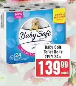 Frontline Baby Soft Toilet Rolls offer
