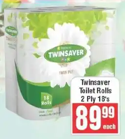 Frontline Twinsaver Toilet Rolls offer