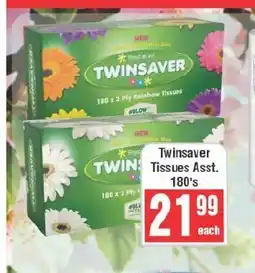 Frontline Twinsaver Tissues Assorted offer