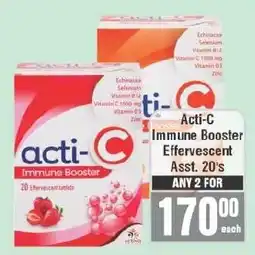 Frontline Acti-C Immune Booster Effervescent offer